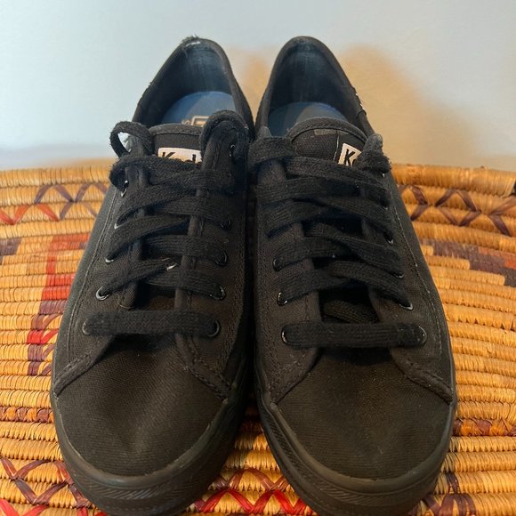 Keds Triple Kick Organic Cotton Black Women's - Picture 2 of 8